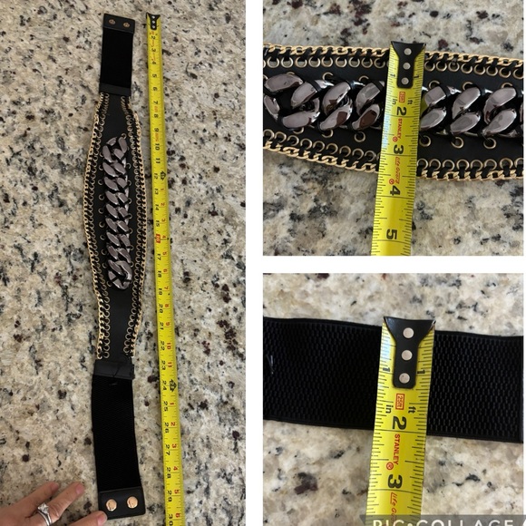3 Bebe Stretch Belts - Picture 9 of 11